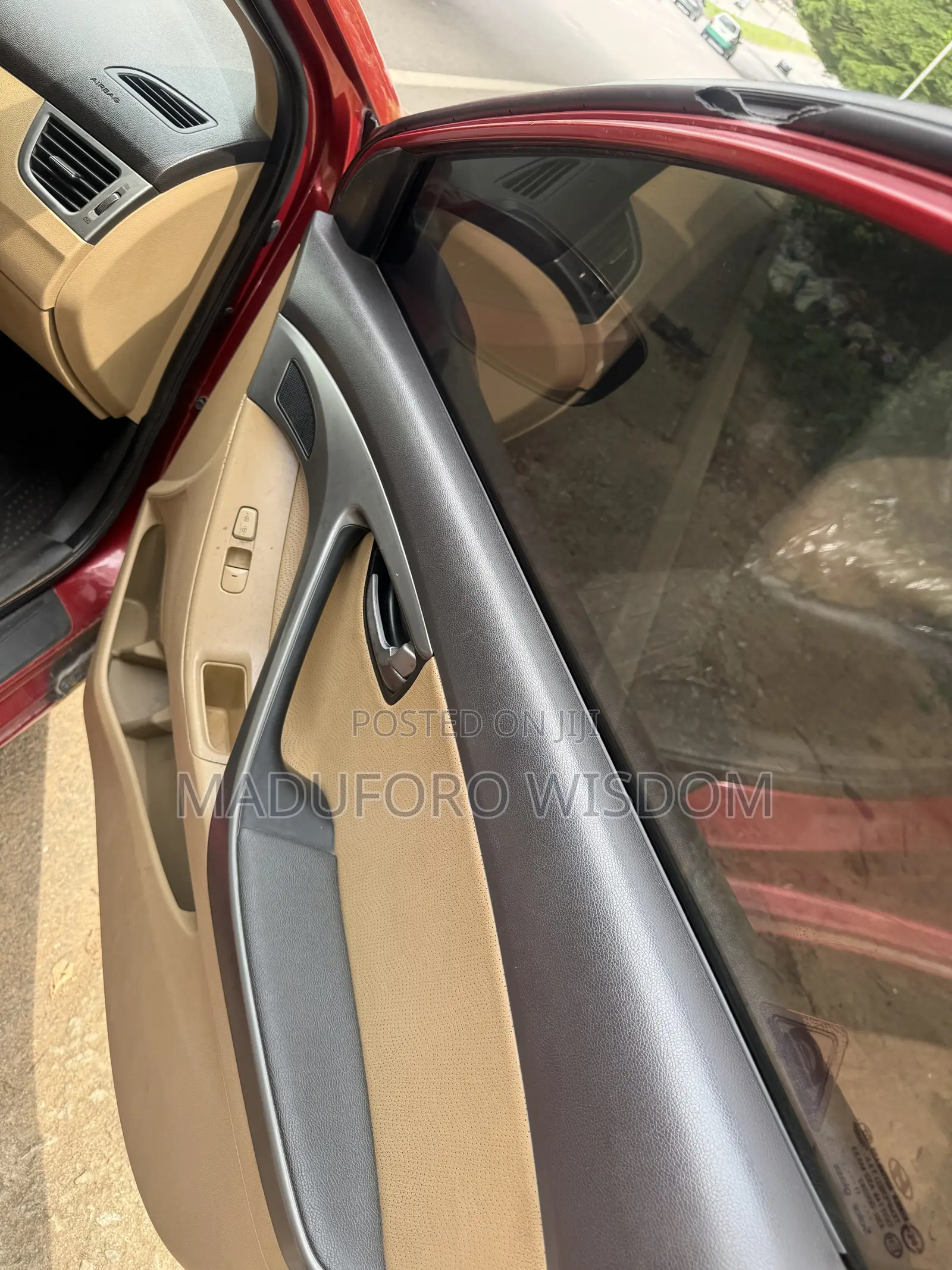 Hyundai Elantra GLS Automatic 2012 Red