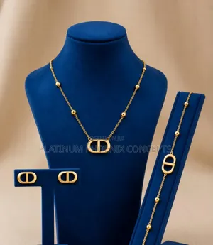 Steel Necklace Set