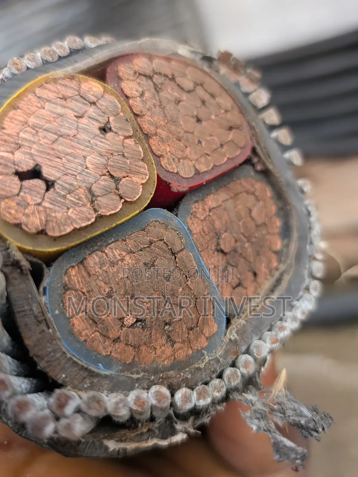 Armored Cable 4core