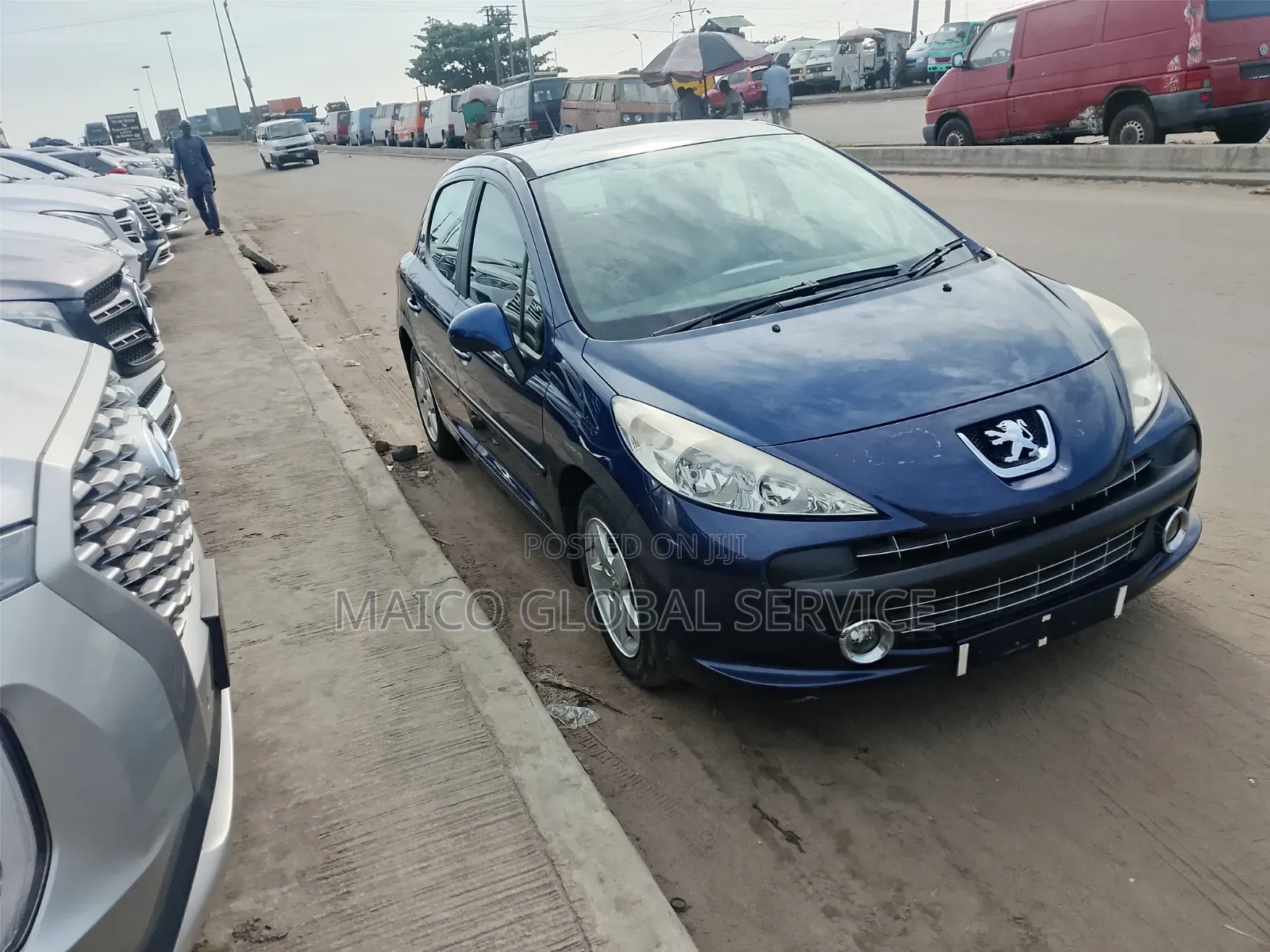 Peugeot 207 2008 Blue