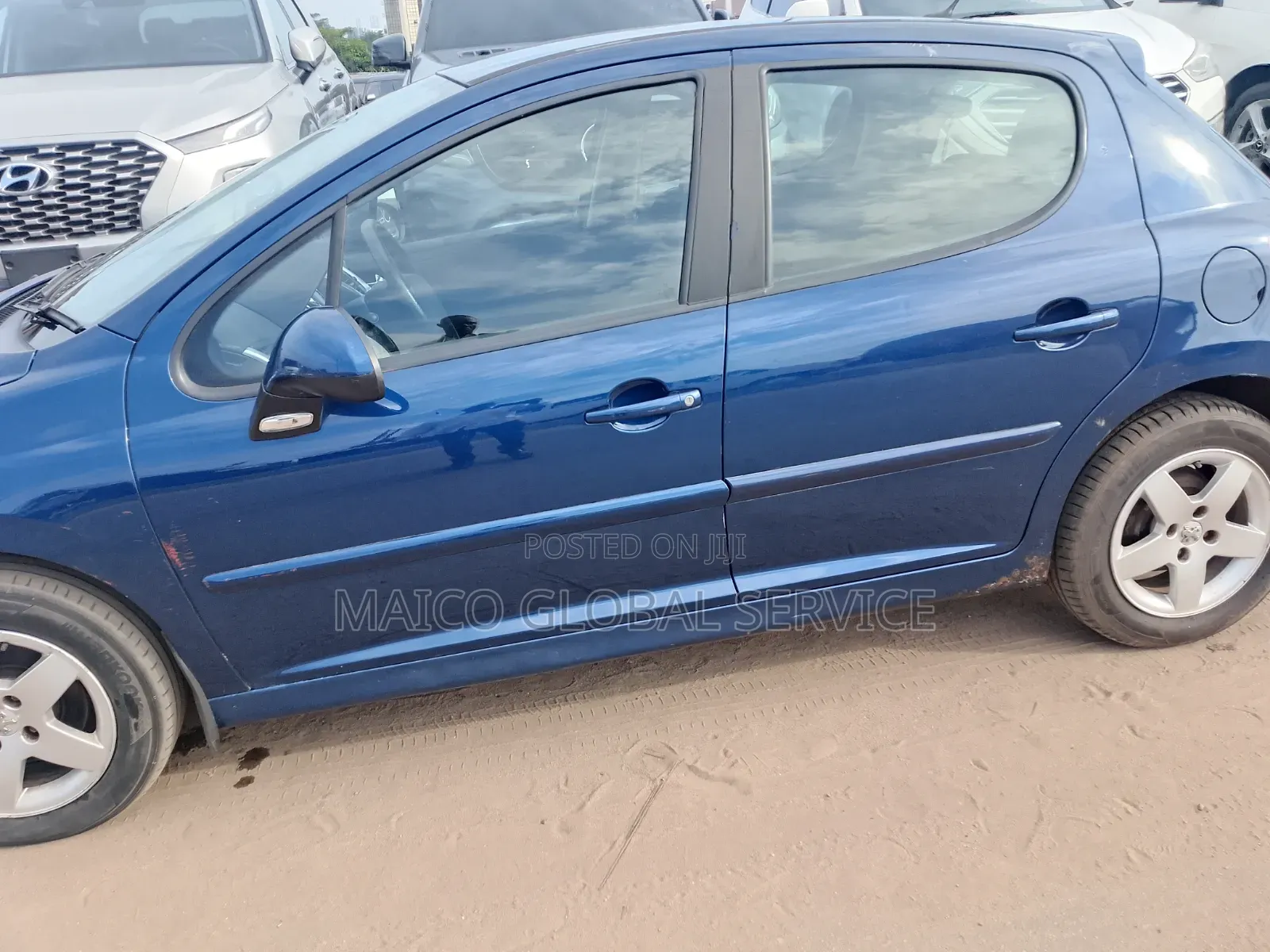 Peugeot 207 2008 Blue