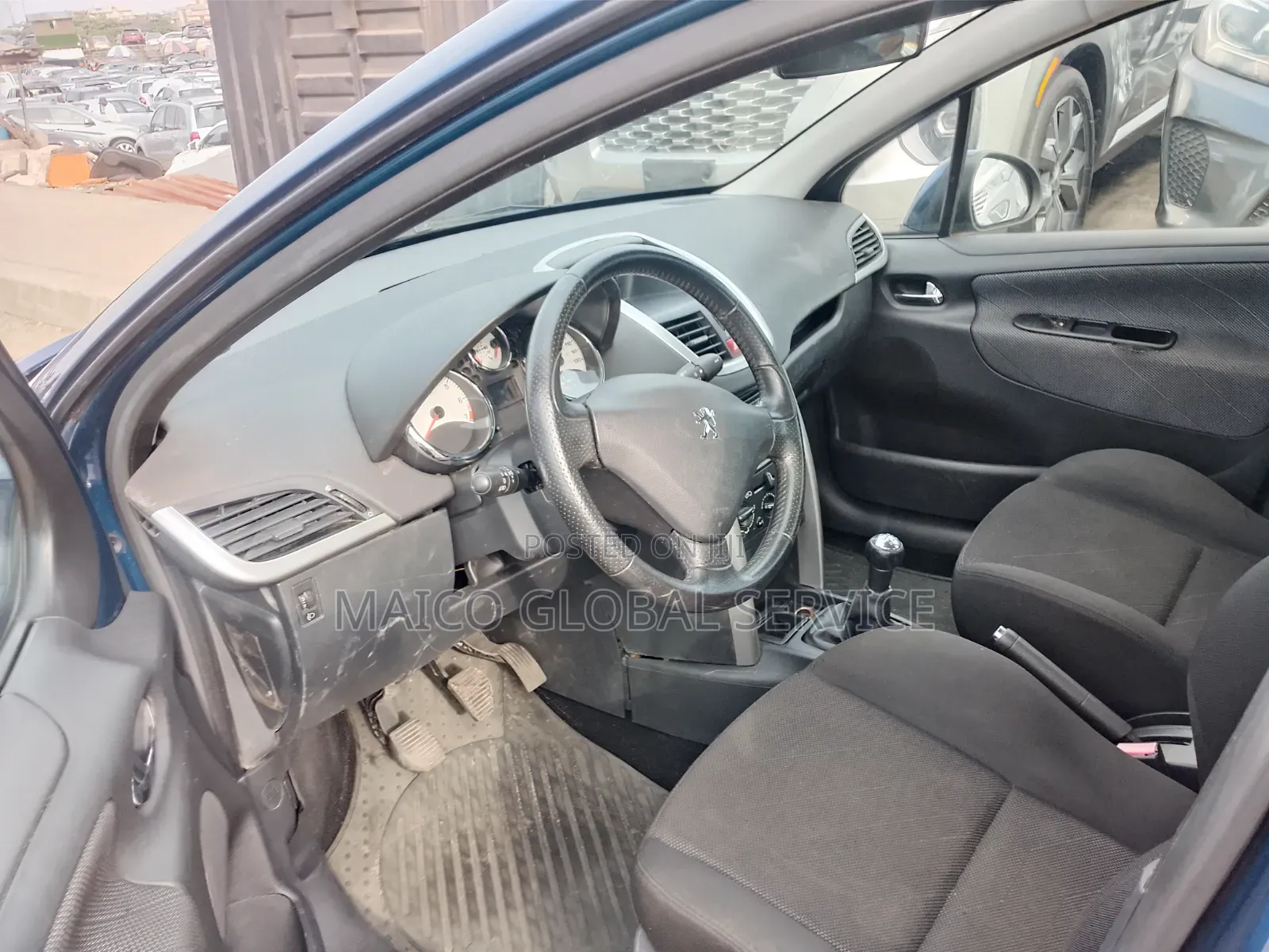 Peugeot 207 2008 Blue