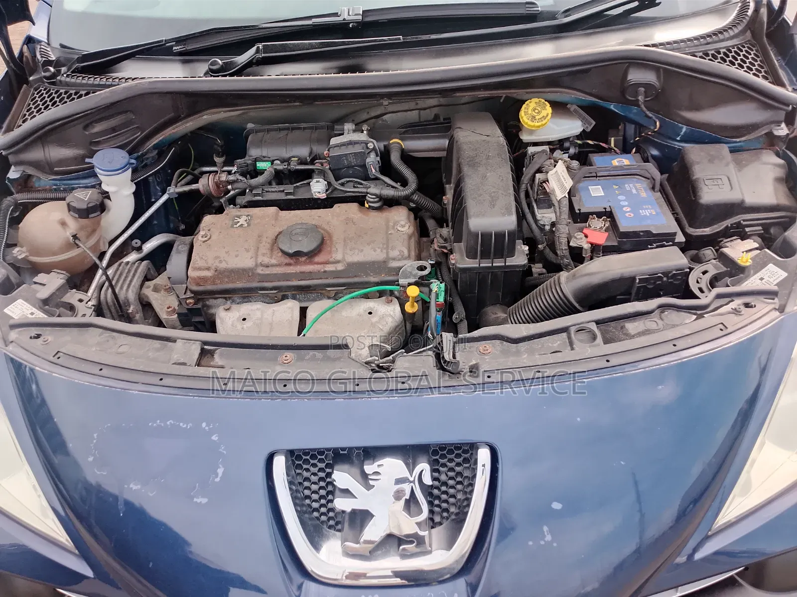 Peugeot 207 2008 Blue