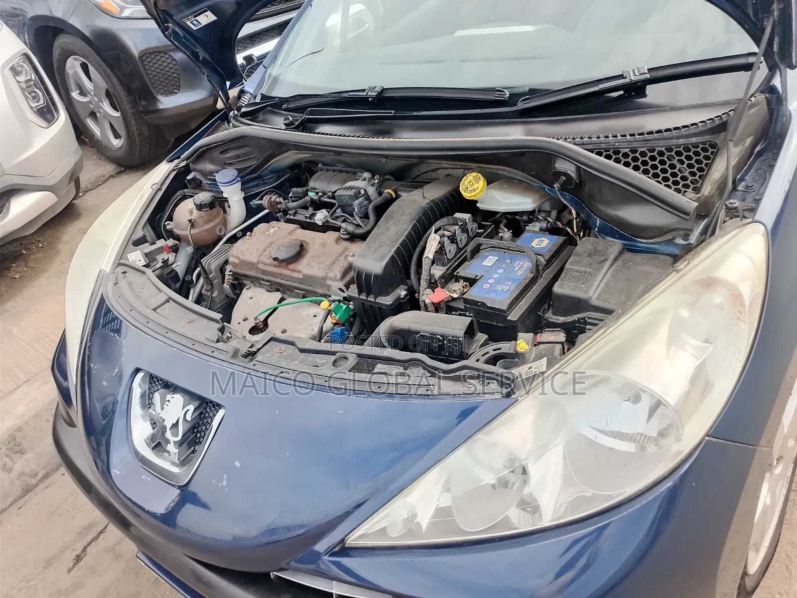 Peugeot 207 2008 Blue