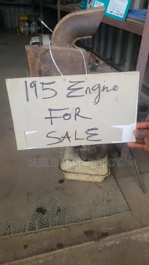 Heavy Duty 195 Single Cylinder Diesel Engine (12HP Key Start)