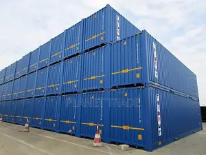 Solid 40-Foot Cargo Container – Double Door Entry