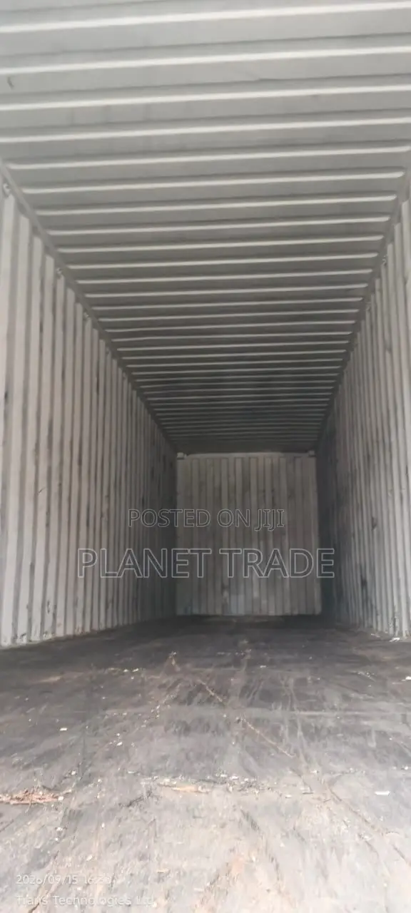 Solid 40-Foot Cargo Container – Double Door Entry