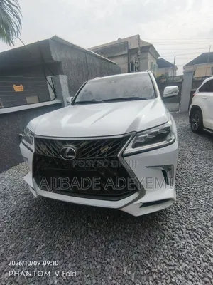 Lexus LX 2020 White