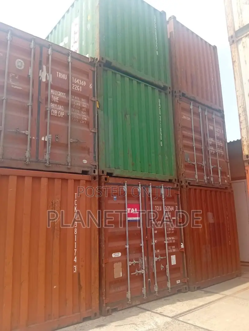 Spacious 40ft Steel Storage Containerk for Compound