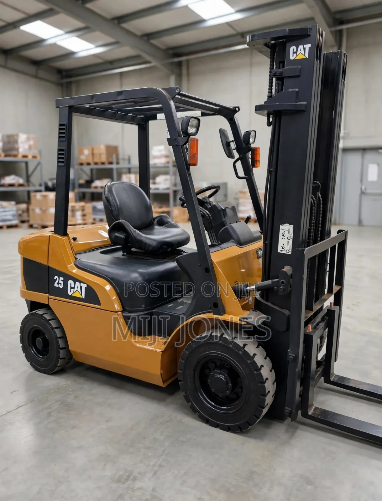 Foreign Used CAT 2.5 Ton Forklift – Clean Engine, Work Ready