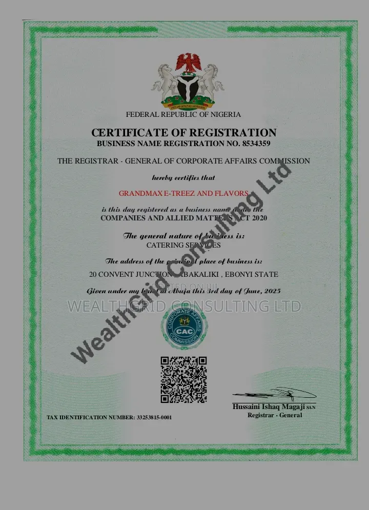 Basic Business Registration