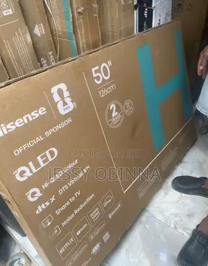 Brand New Hisense 50-Inch QLED Smart Television