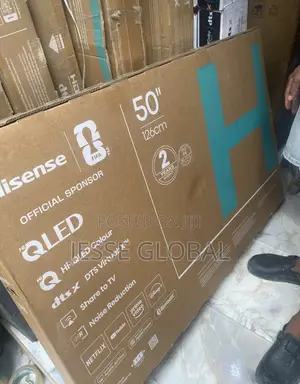 Brand New Hisense 50-Inch QLED Smart Television