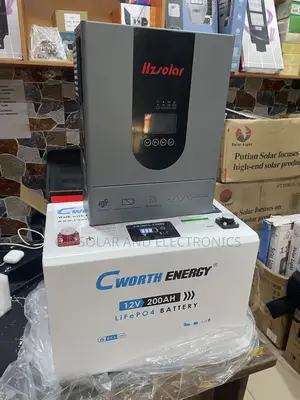 HZ 2.2kva Hybrid Inverter 12v/ 2.5kwh Lithium Battery 12v 200ah