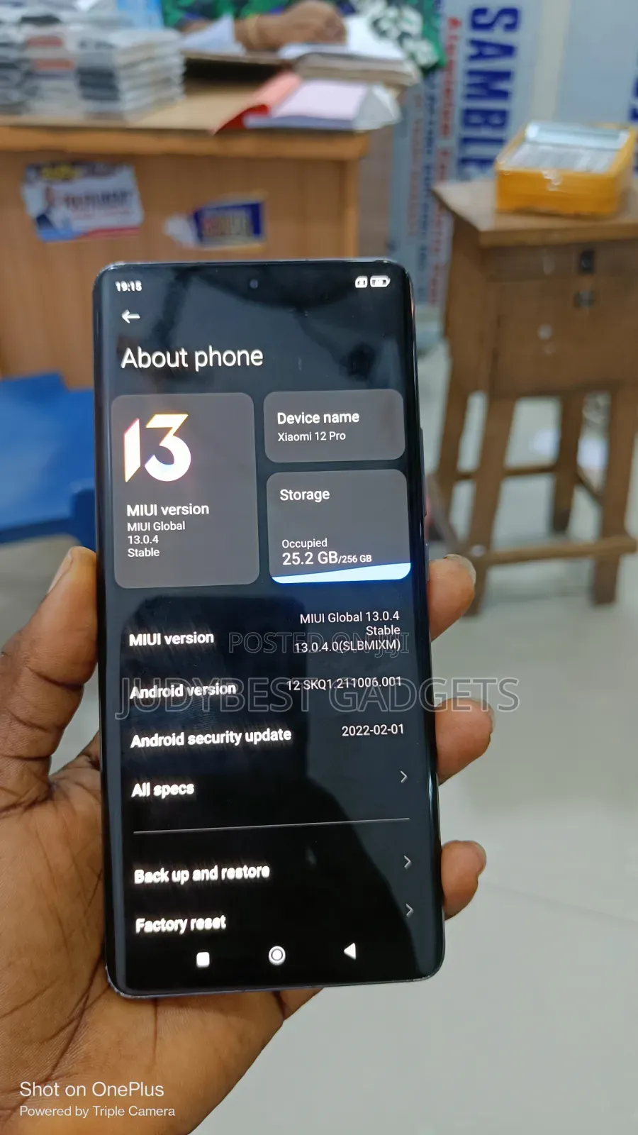 Xiaomi 12 Pro 256 GB Black