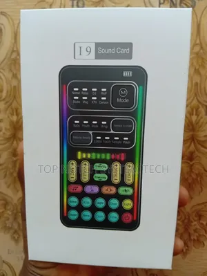 19 Sound Card Live Voice Changer Mixer With 10 Sound