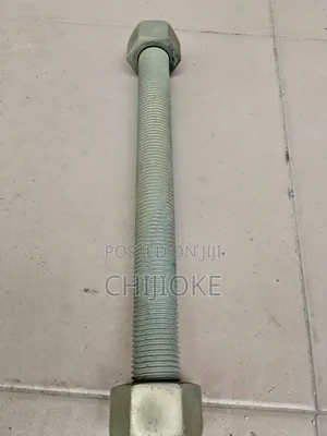 11/2*16" Cardium Plated Stud Bolt