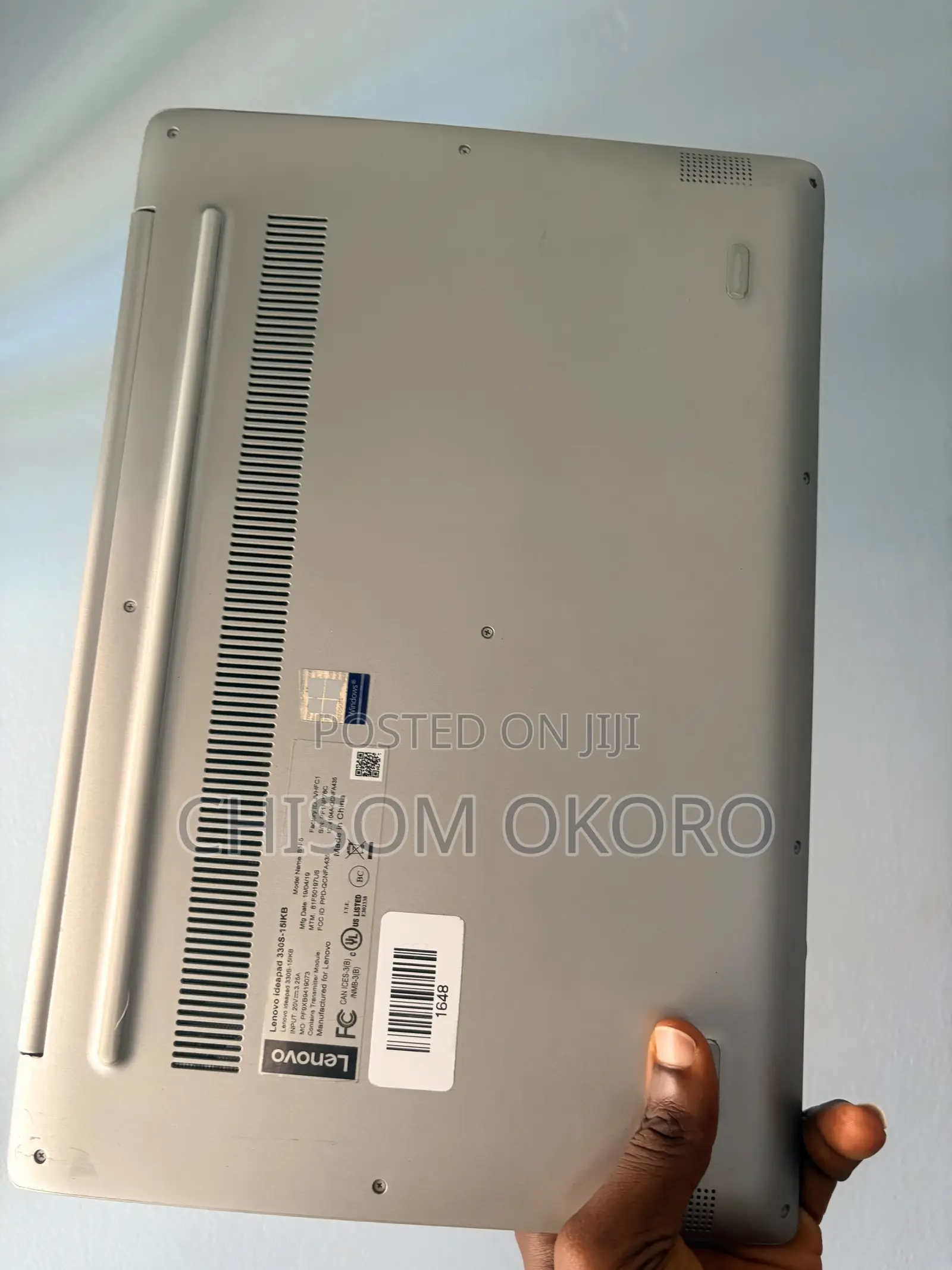 Laptop Lenovo IdeaPad 330S 8GB Intel Core i7 SSD 256GB