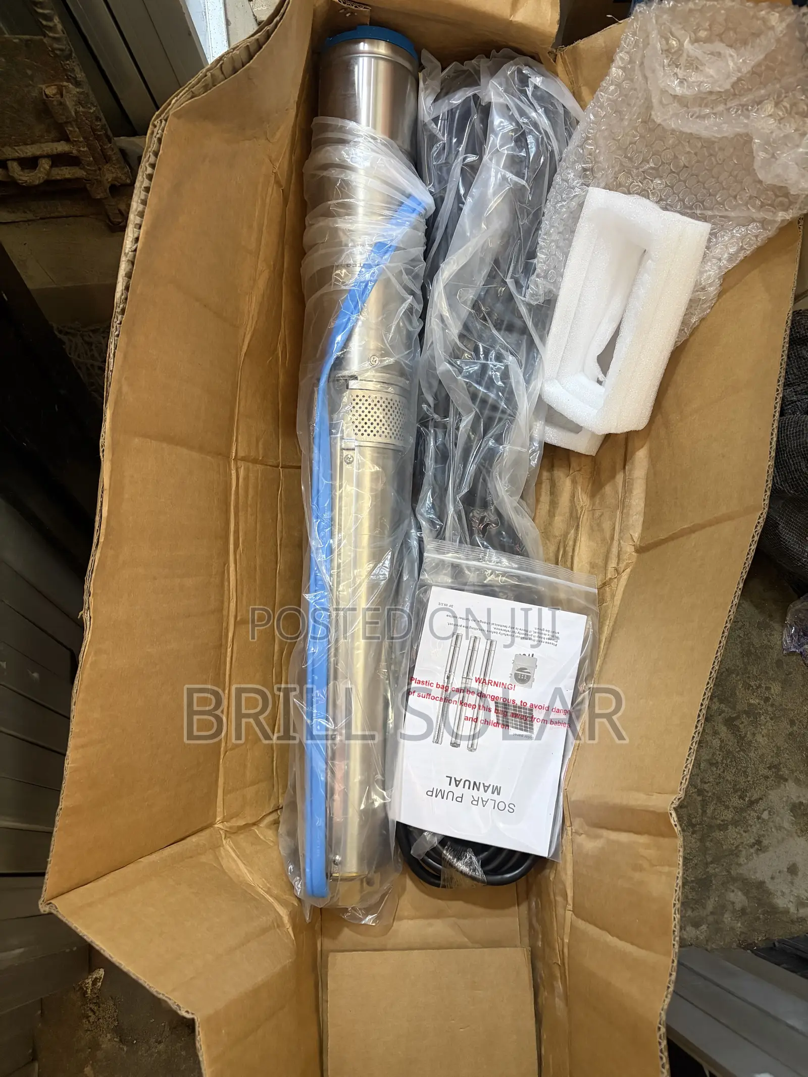 2HP Interdab Solar DC Submersible Pump