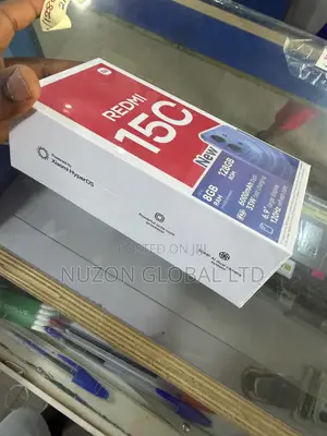 New Xiaomi Redmi 15C 4G 128 GB Black