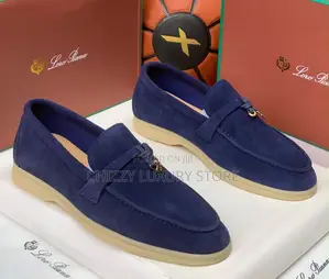 Loro Piana Quality Men Genuine Suede Shoe