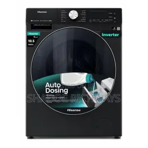 Hisense 10.5 Kg Automatic Front-Load Washing Machine With Smart App
