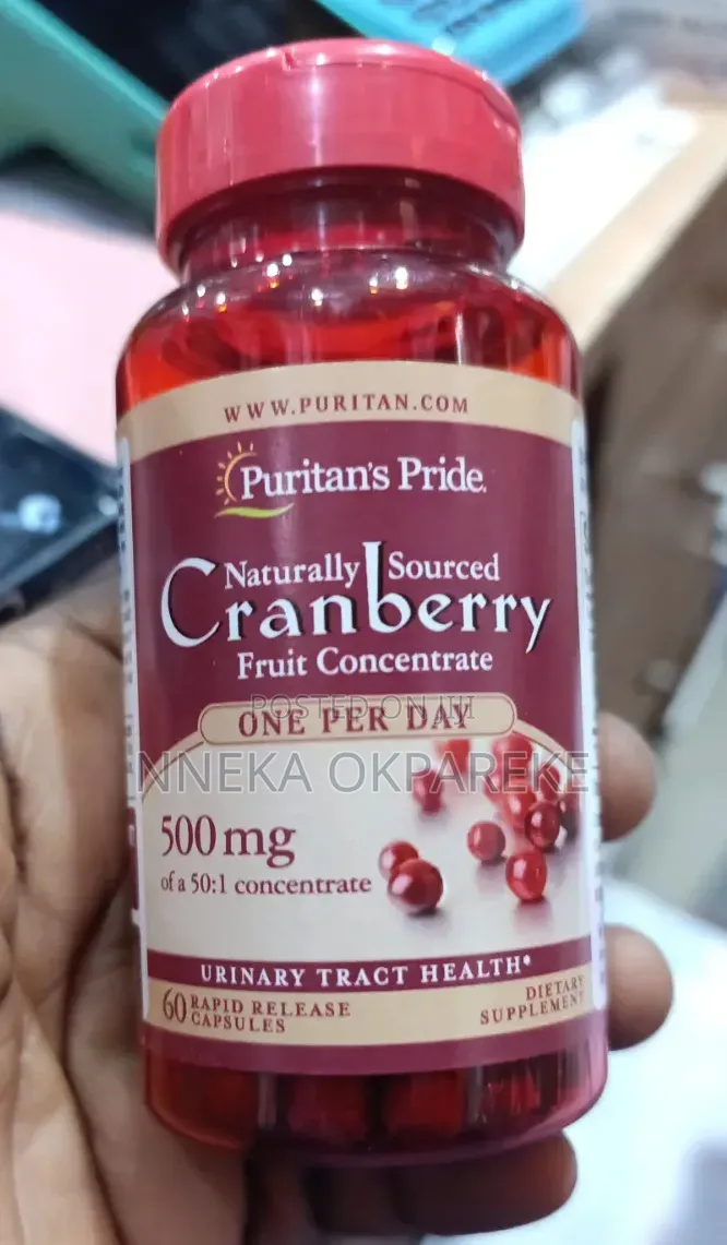 Puritan’s Pride Cranberry Supplements