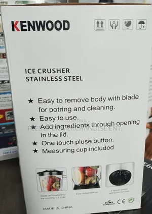 Kenwood Stainless Steel Blender (1.5 Litres)