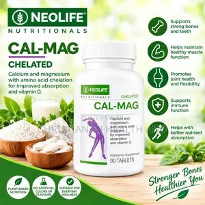 Chelated Cal-Mag Vitamin D3 Cal Mag 90 Tablets Single Calmag