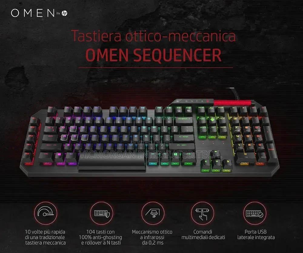 HP - Gaming OMEN Sequencer Mechanical Optical