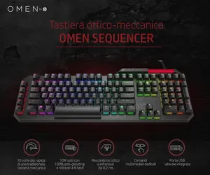 HP - Gaming OMEN Sequencer Mechanical Optical