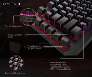 HP - Gaming OMEN Sequencer Mechanical Optical