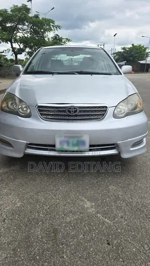 Toyota Corolla S 2006 Silver