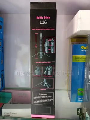 L16 Long Selfie Sticker Tripod
