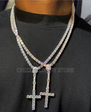 VVS Moissanite Quality Luxury Men Chain