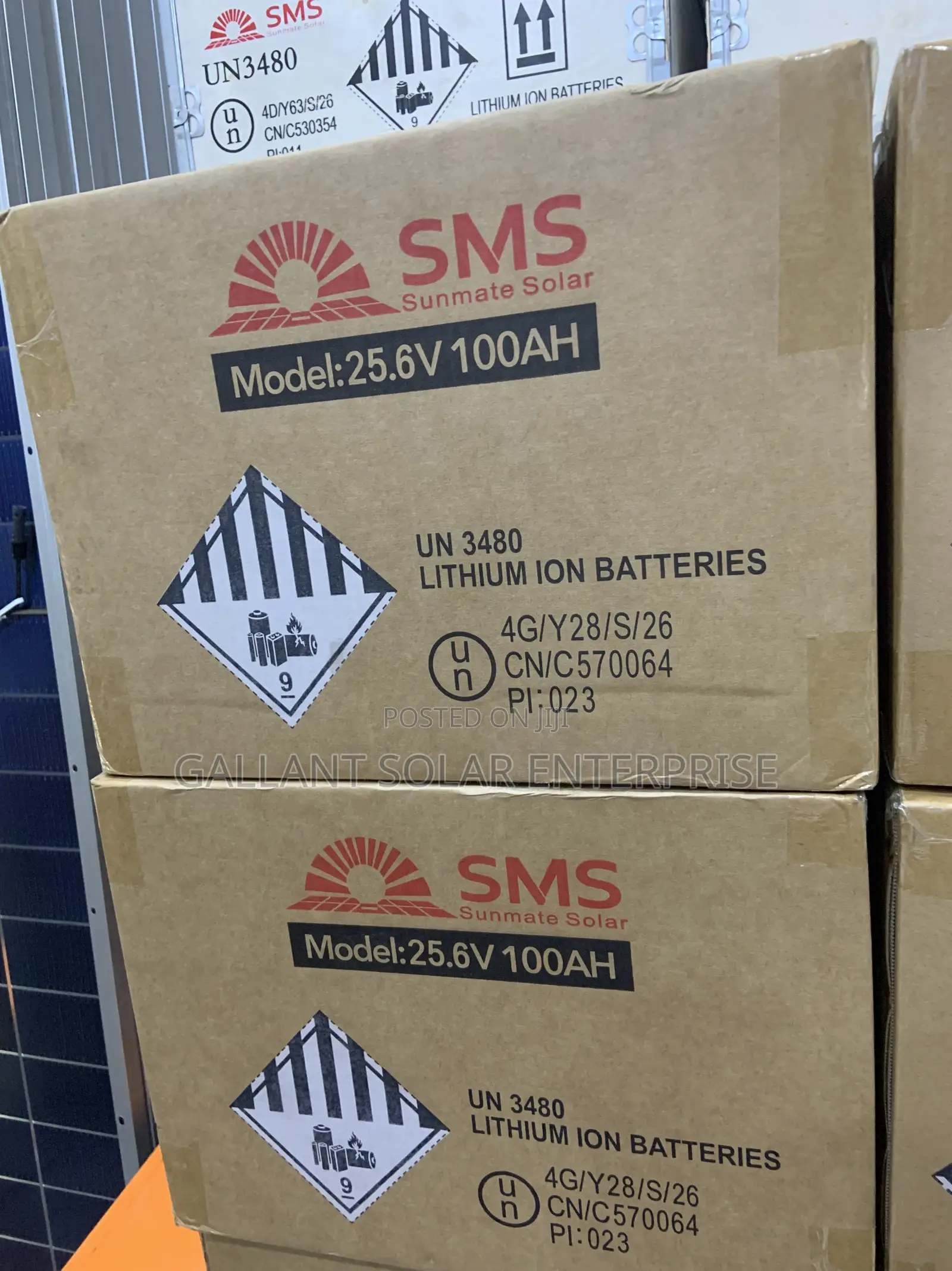 SMS 100ah Lithium Battery 24v
