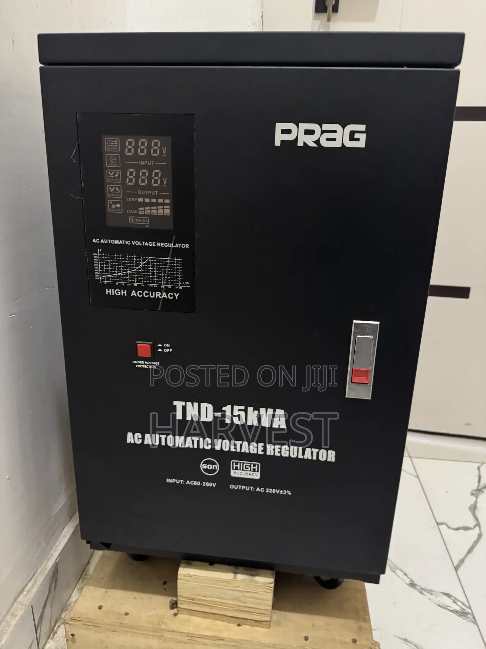 15KVA Servo Voltage Stabilizer (80-260v)