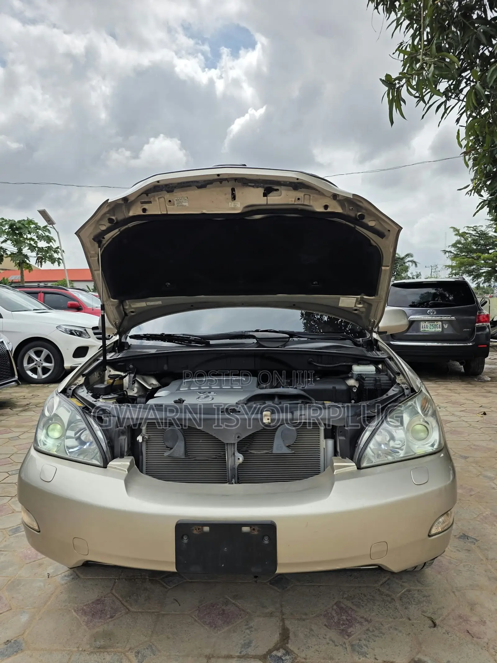 Lexus RX 350 2007 Gold