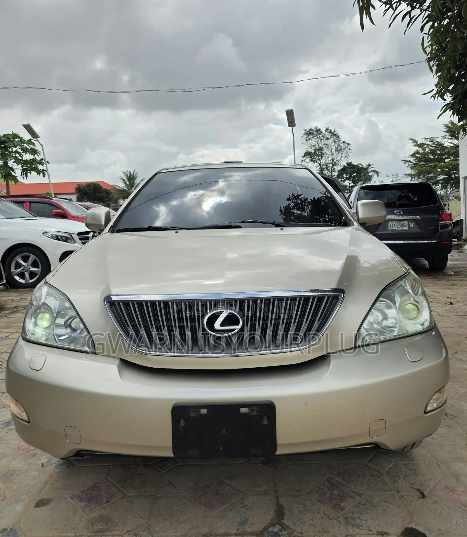 Lexus RX 350 2007 Gold