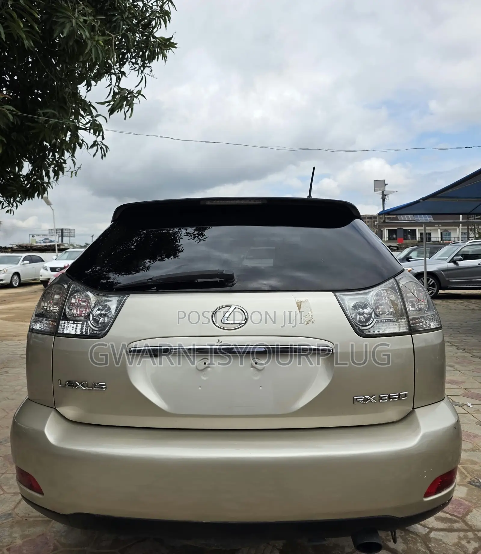 Lexus RX 350 2007 Gold