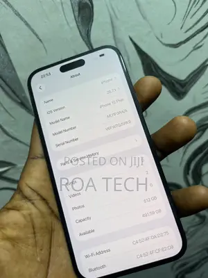 Apple iPhone 15 Plus 512 GB Graphite