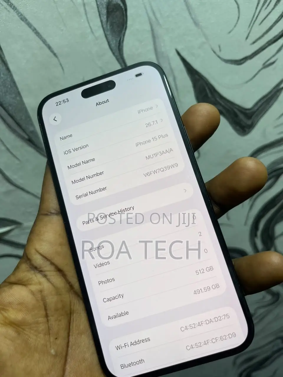 Apple iPhone 15 Plus 512 GB Graphite