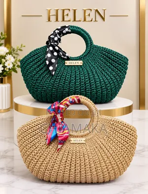 Hand Knitted Beach Bags
