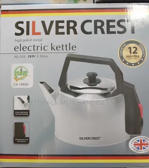 Silver Crest Electric Kettle (5.5 Litres)