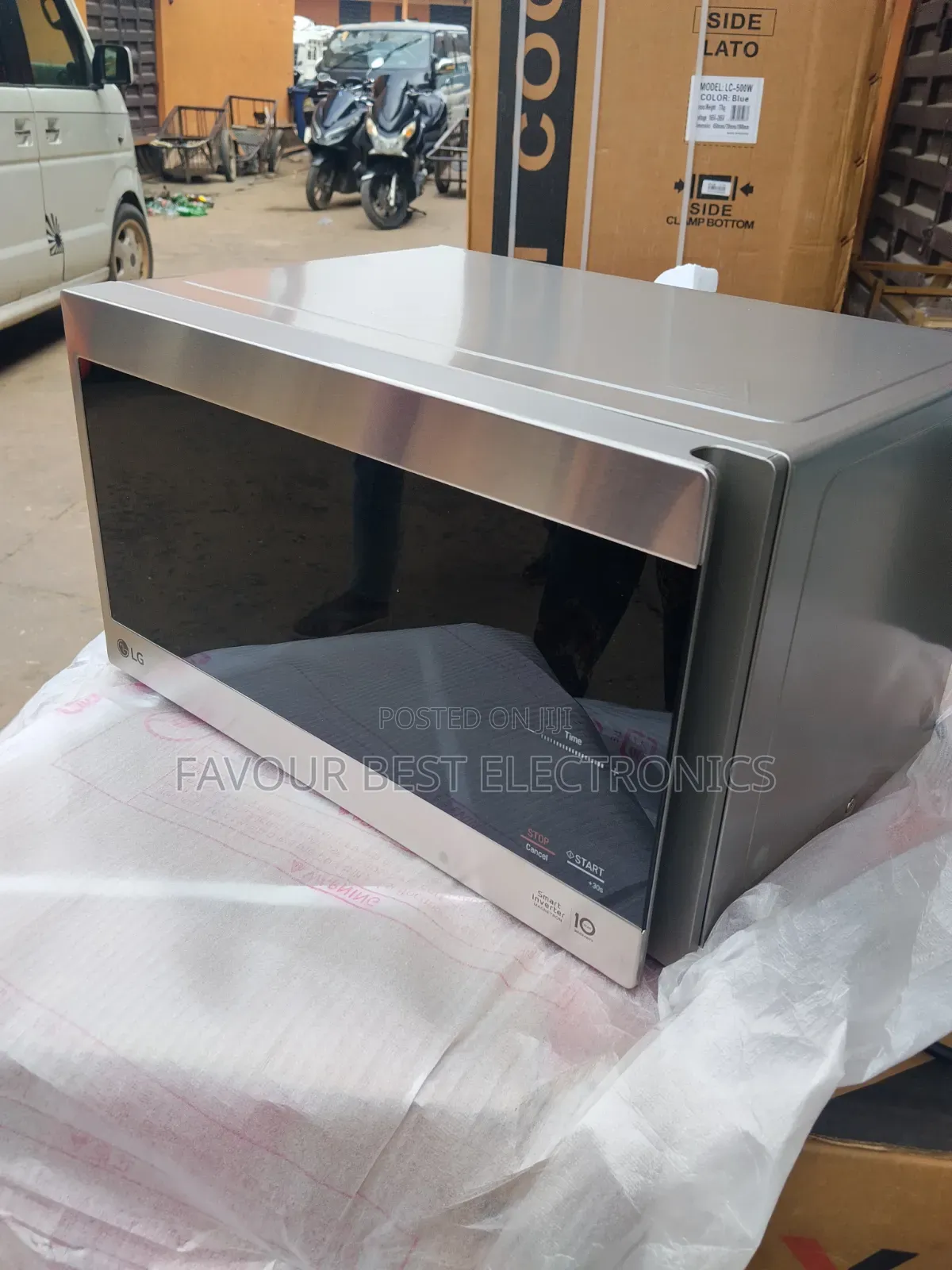 New LG 25L Smart Inverter Microwave Oven Digital (MS2595CIS MODEL)
