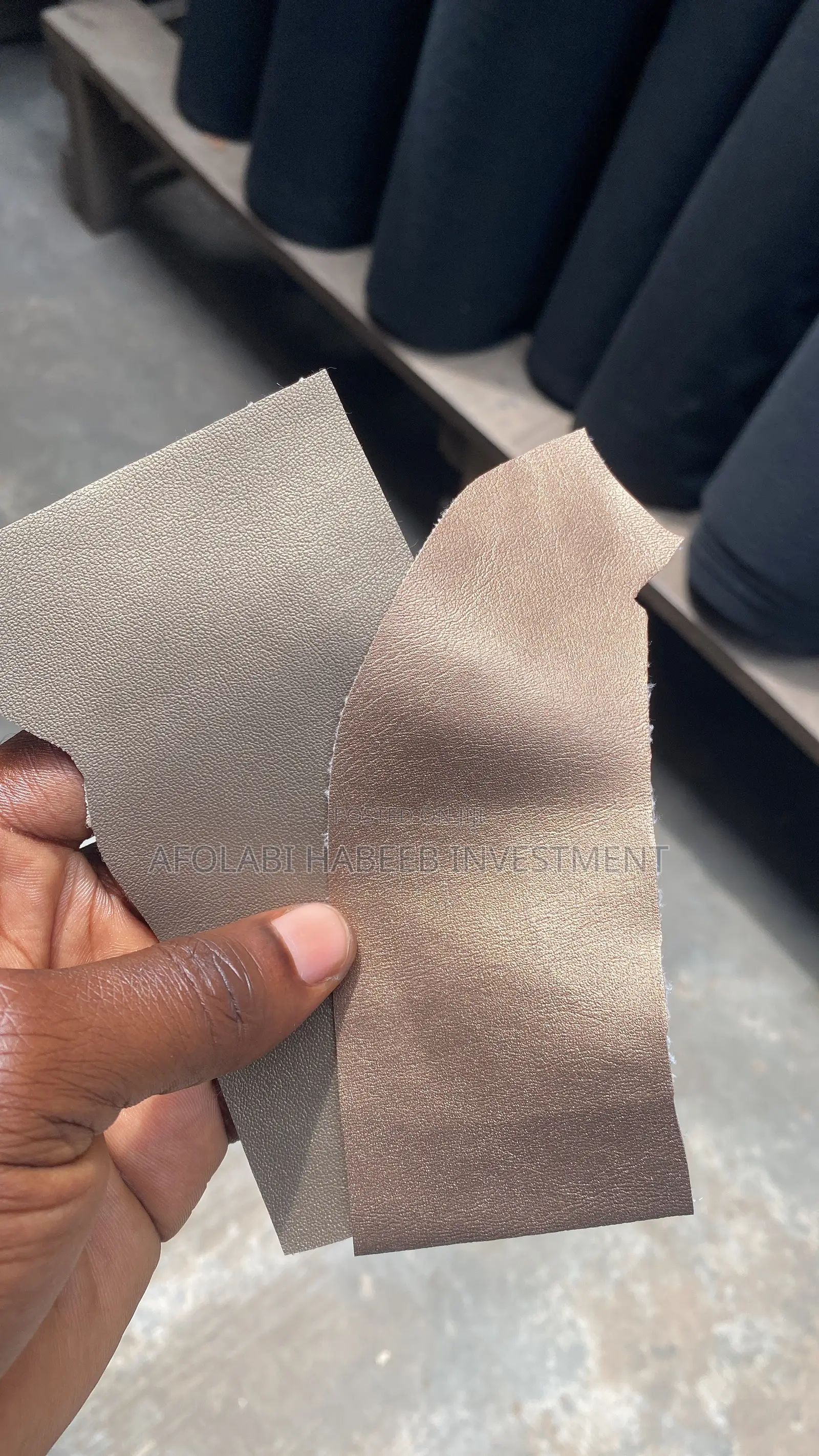 Quality Leather Material for Sofa Chair Per Yard
