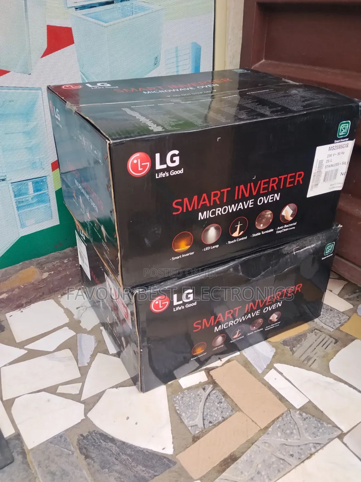 New LG 25L Smart Inverter Microwave Oven Digital (MS2595CIS MODEL)