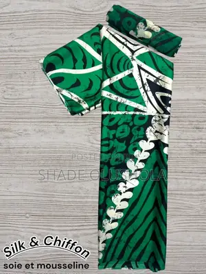 Silk and Chiffon Material