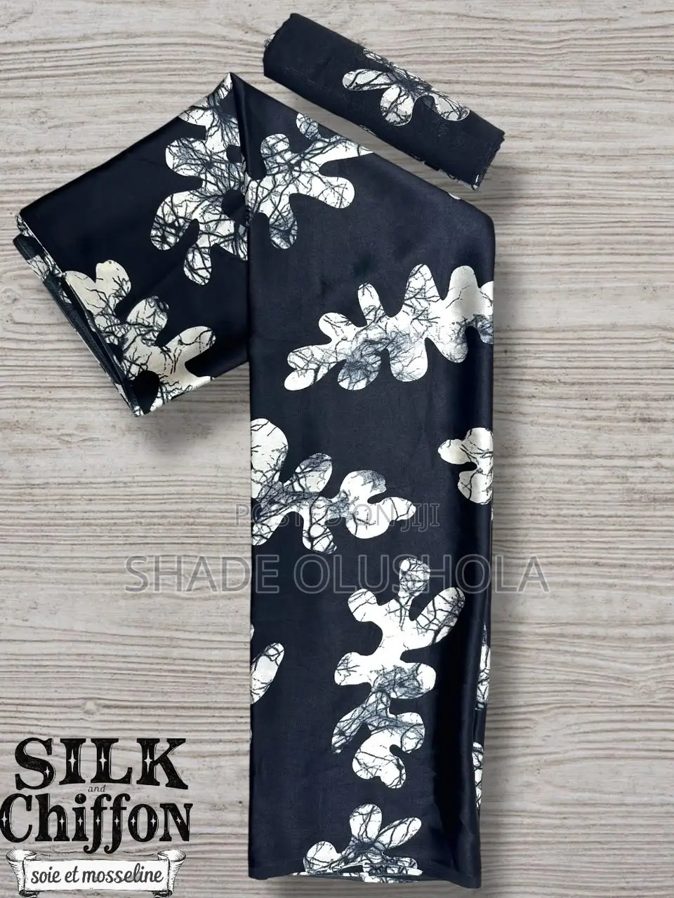Silk and Chiffon Material