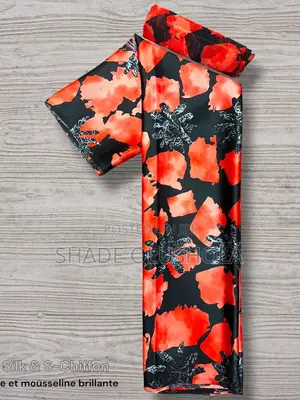 Silk and Chiffon Material